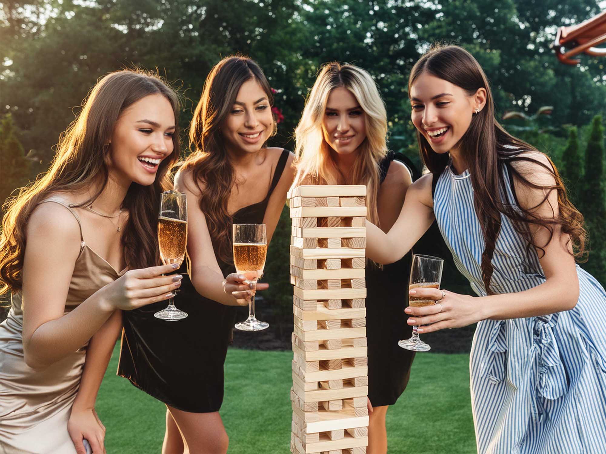 Hen Party Drinking Games - Drunk Jenga