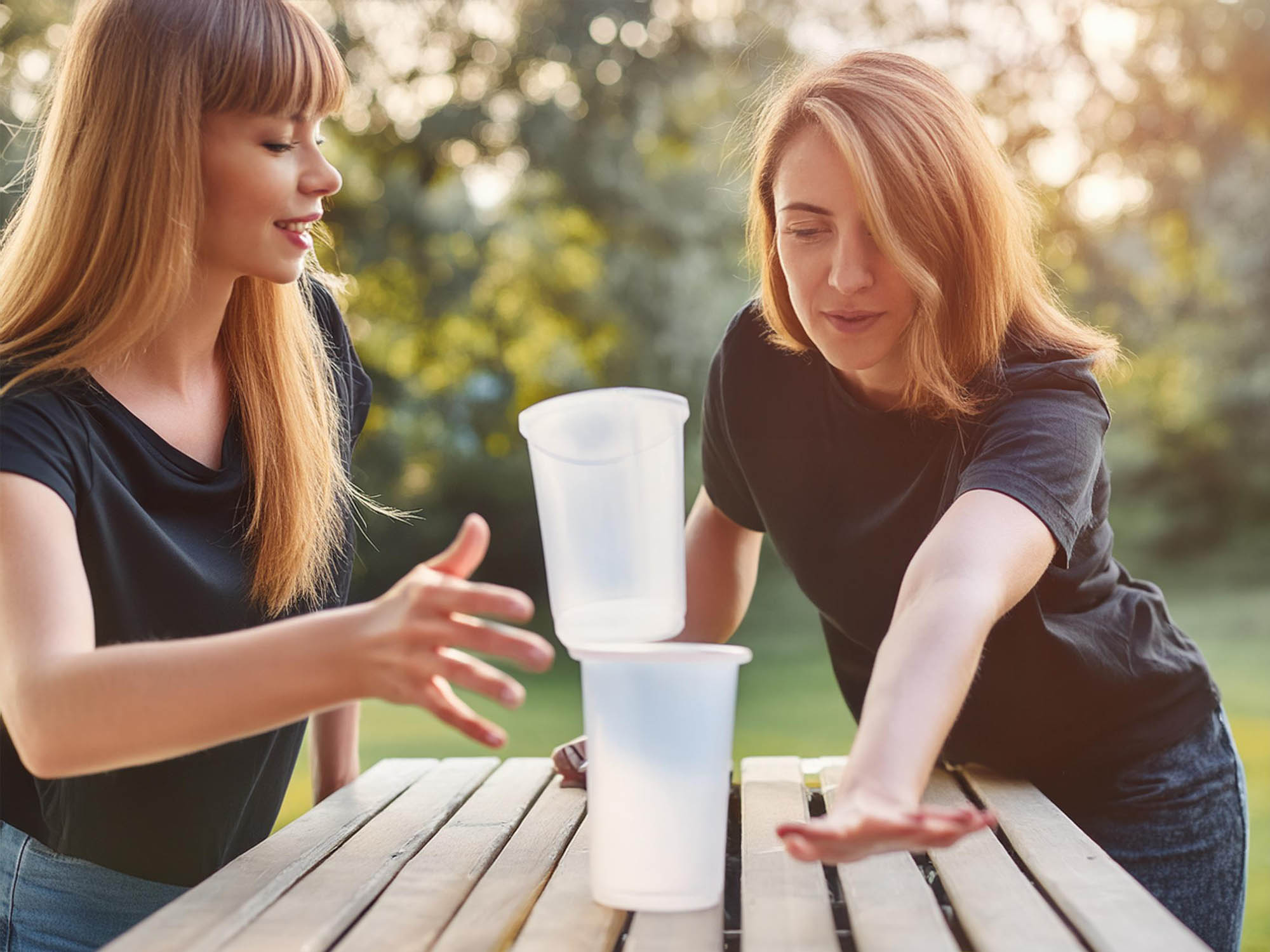 Hen Party Drinking Games - Flip Cup