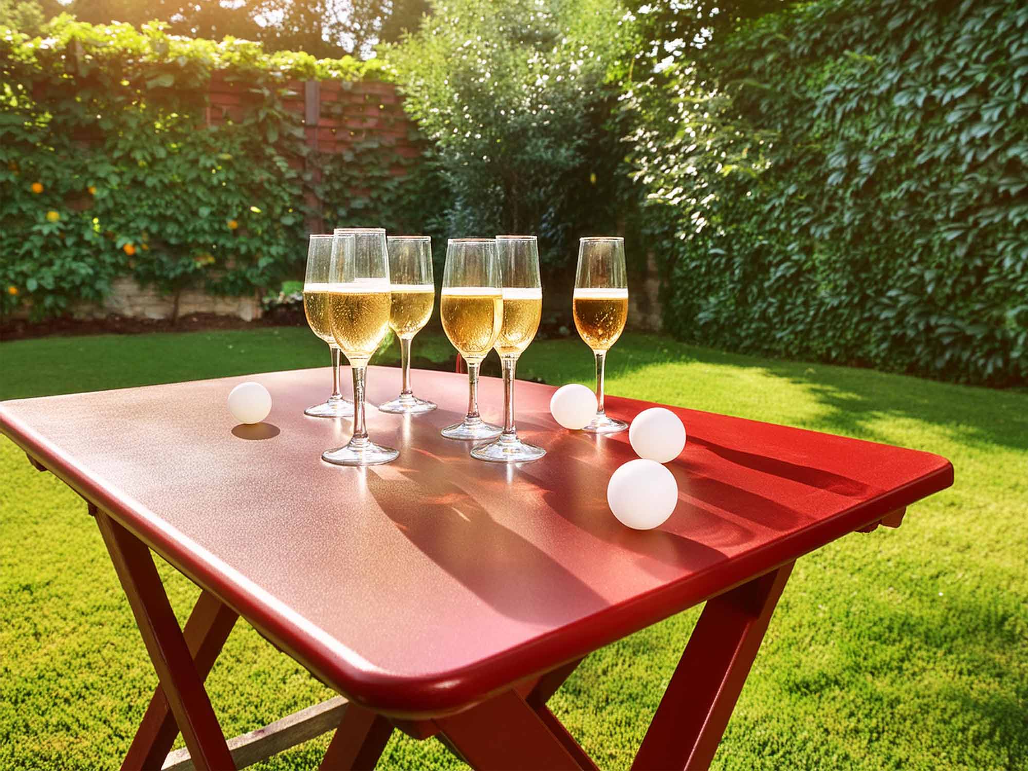 Hen Party Drinking Games - Prosecco Pong